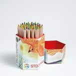 Stockmar vierkleurenpotlood display 37st.